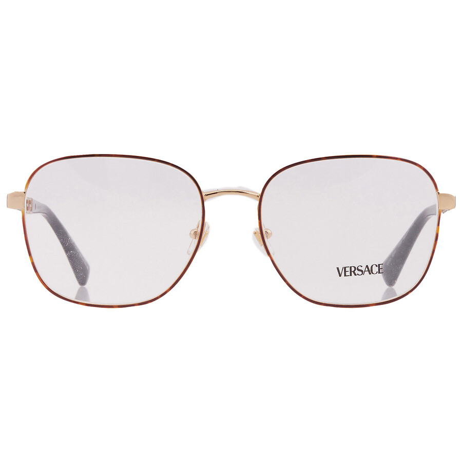 Versace Demo Square Men's Eyeglasses Ve1290 1499 56