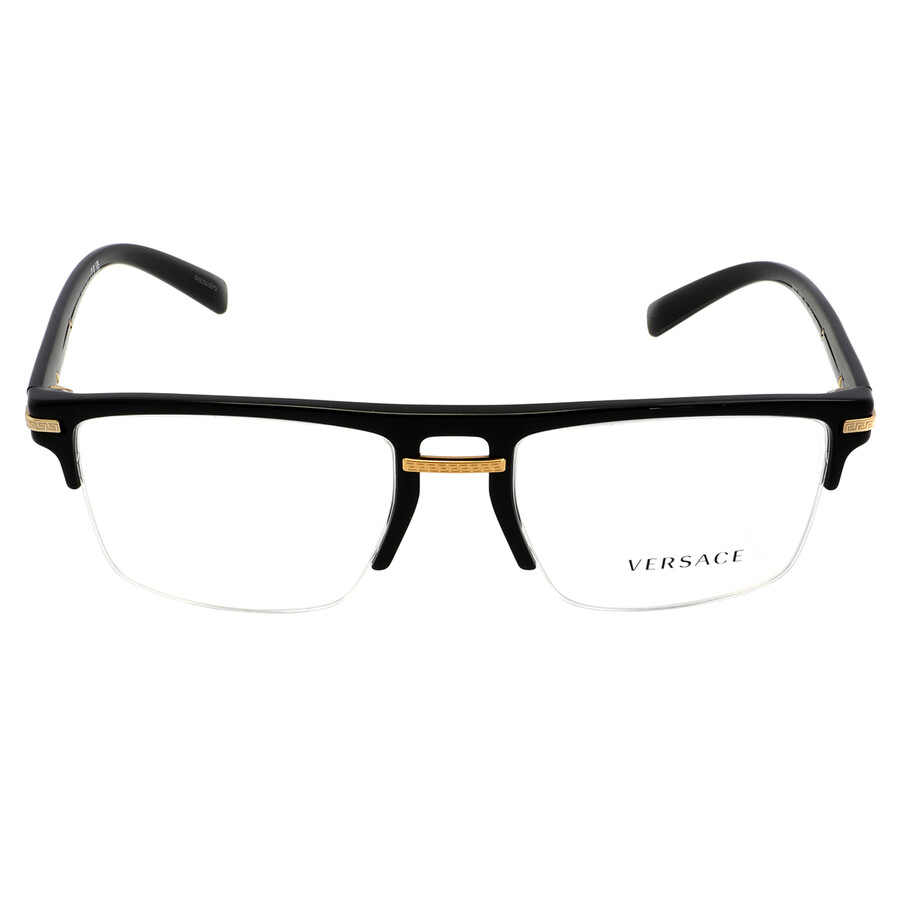 Versace Demo Square Men's Eyeglasses Ve3269 Gb1 55