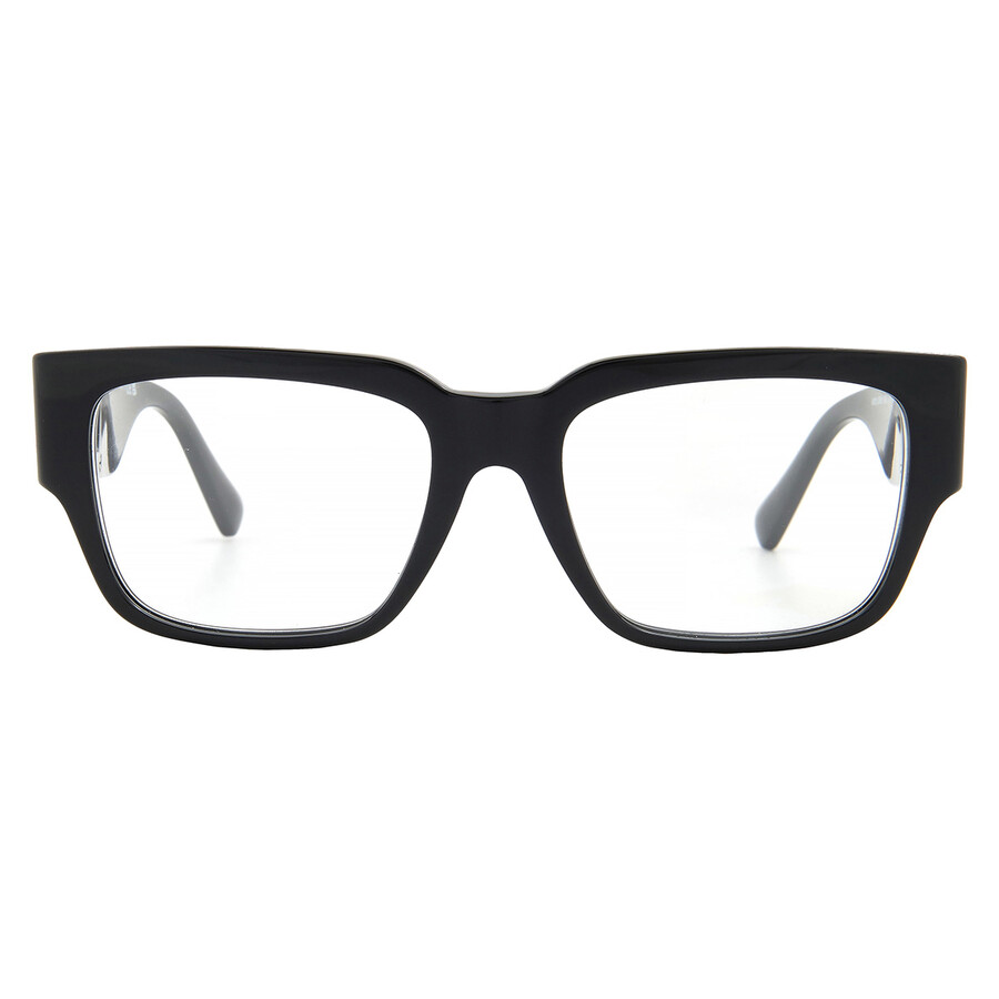 Versace Demo Square Men's Eyeglasses Ve3350 Gb1 53