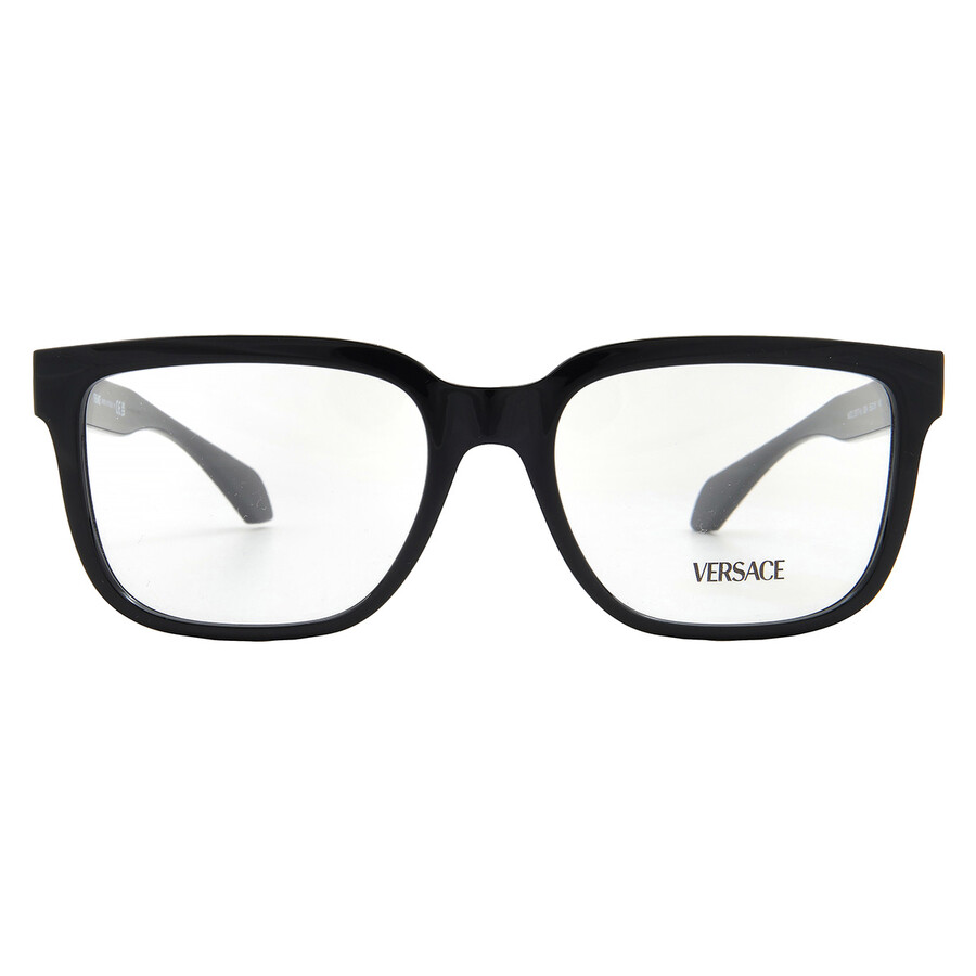 Versace Demo Square Men's Eyeglasses Ve3377u Gb1 55
