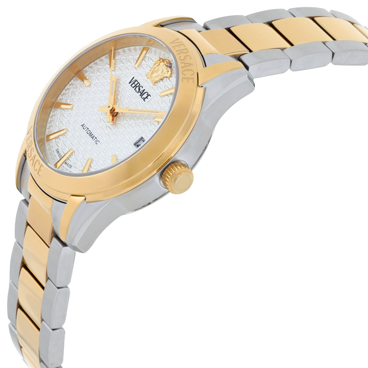 Versace Greca Classic Automatic Silver Dial Ladies Watch VESCA0424