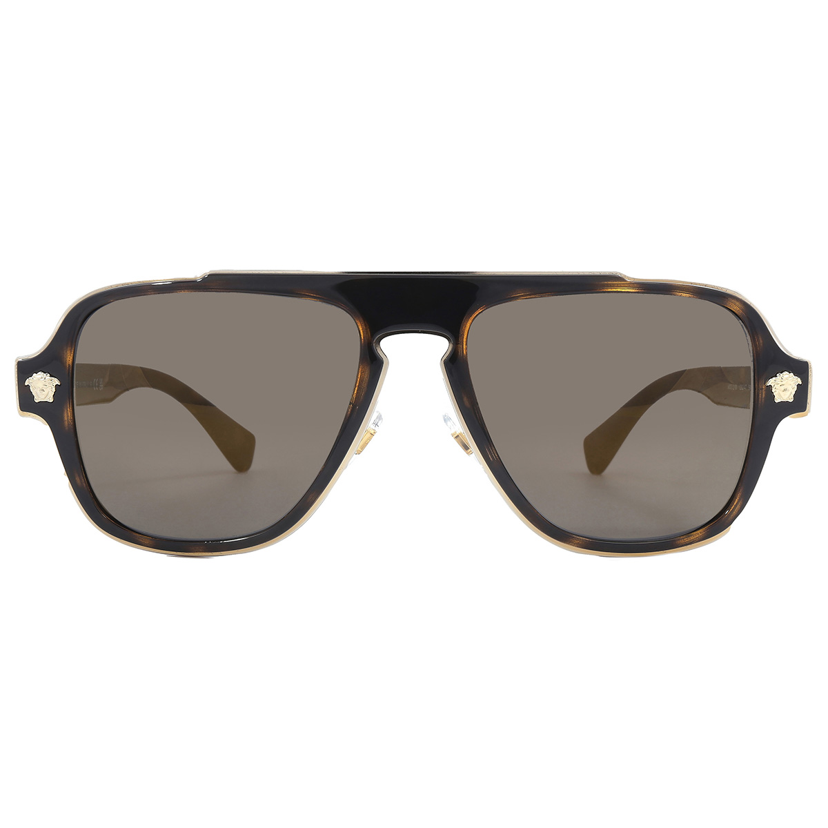 Versace Grey Navigator Men's Sunglasses VE2199 12524T 56
