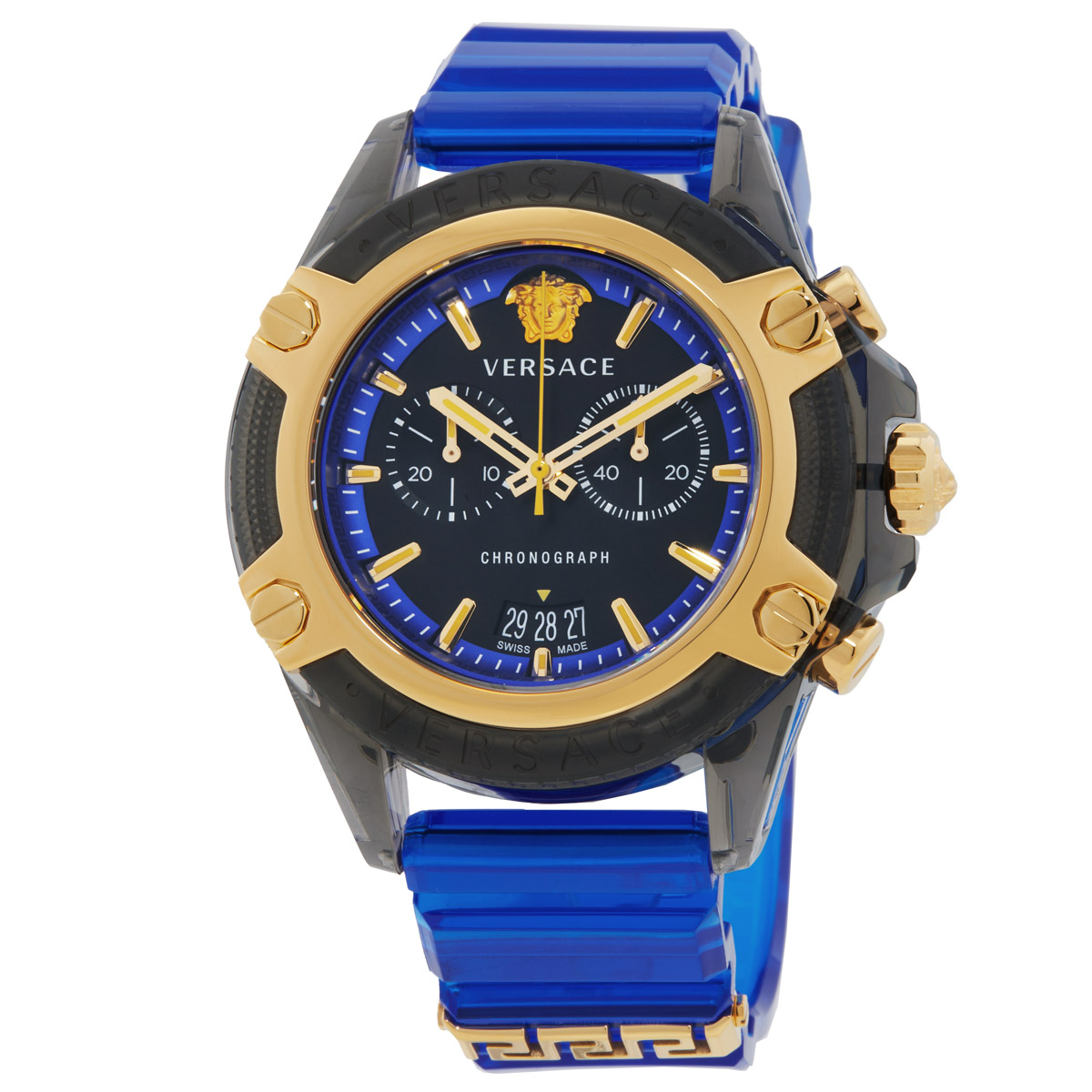 VERSACE⭐︎ ICON ACTIVEクロノグラフ時計 Versace Watches Icon Active Timepiece Release | Hypebeast