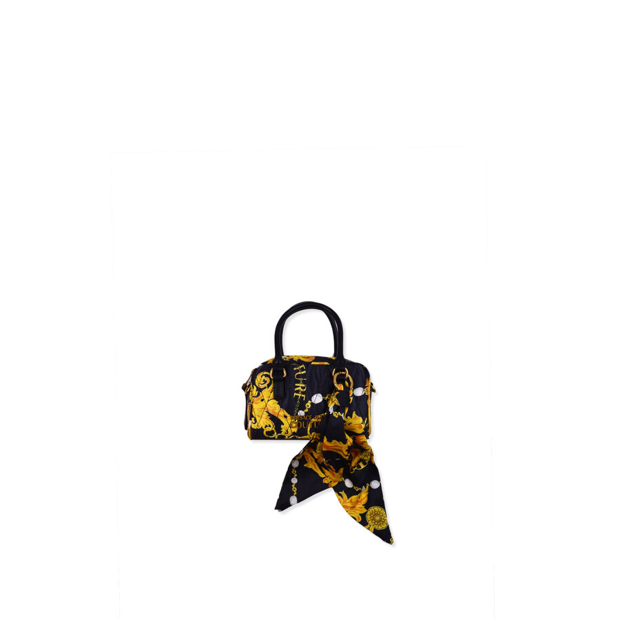 Versace Jeans Couture Baroque-print Zip-up Tote Bag