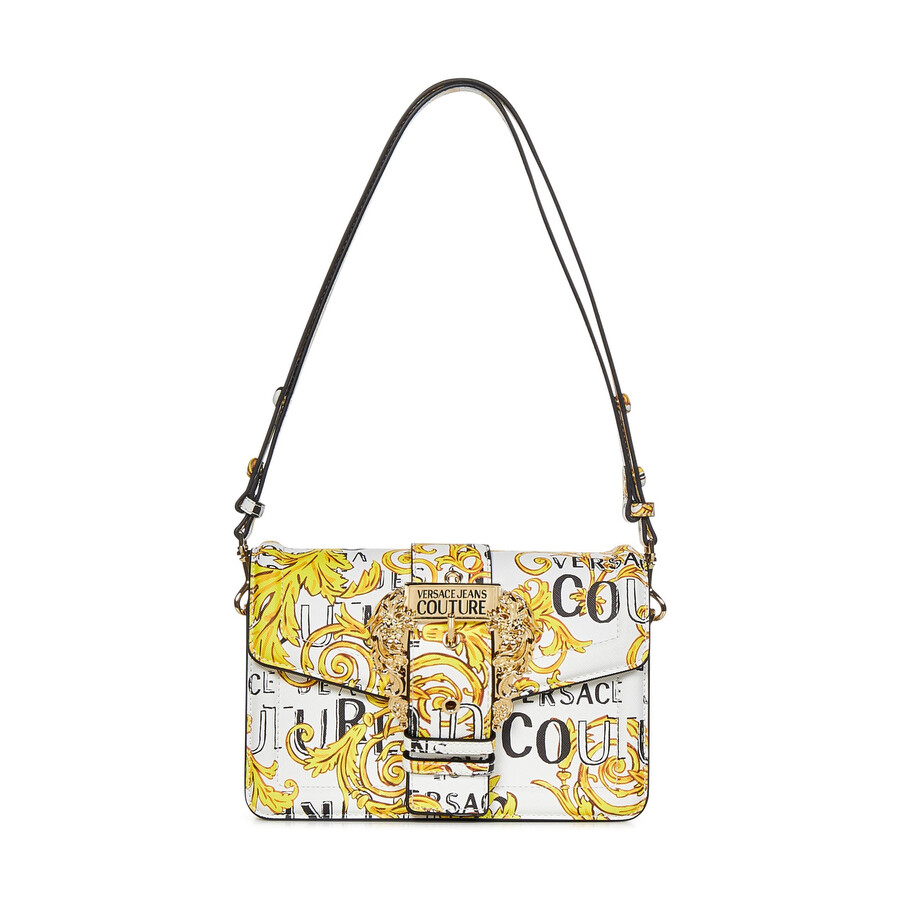 Versace Jeans Couture Couture Buckle Detail Shoulder Bag
