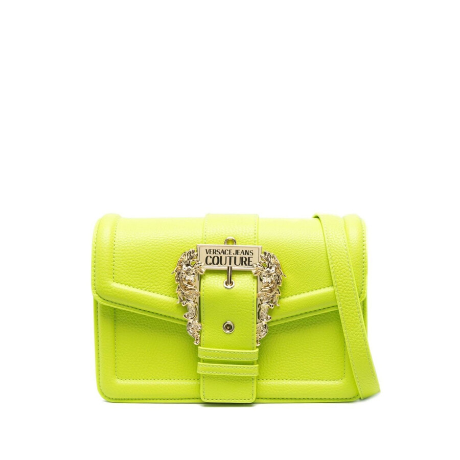 Versace Jeans Couture Shoulder Bag In Green
