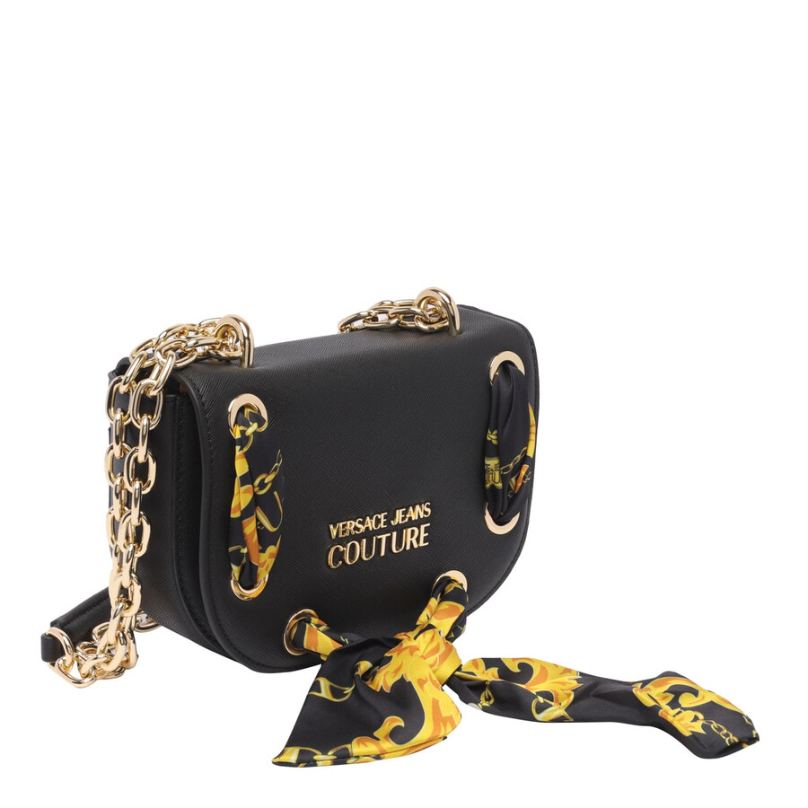 Versace Jeans Couture Shoulder Bag Chain Couture 1 In Black