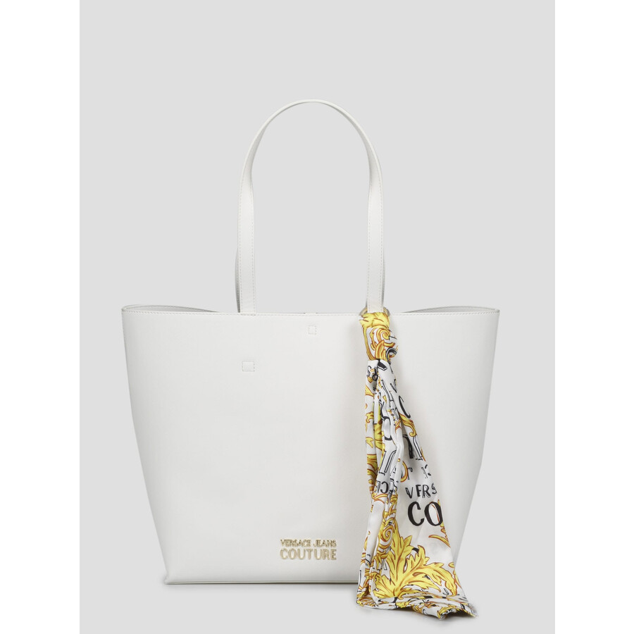 Versace Jeans Couture Tote Bag In White