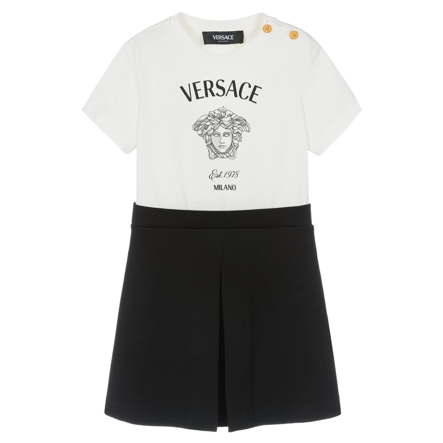 Versace Kids Flared Dress