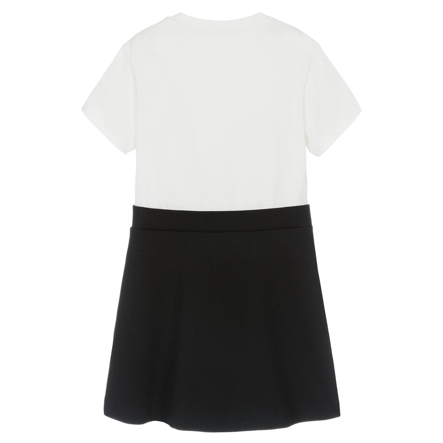 Young Versace Versace Kids Flared Dress In Multi