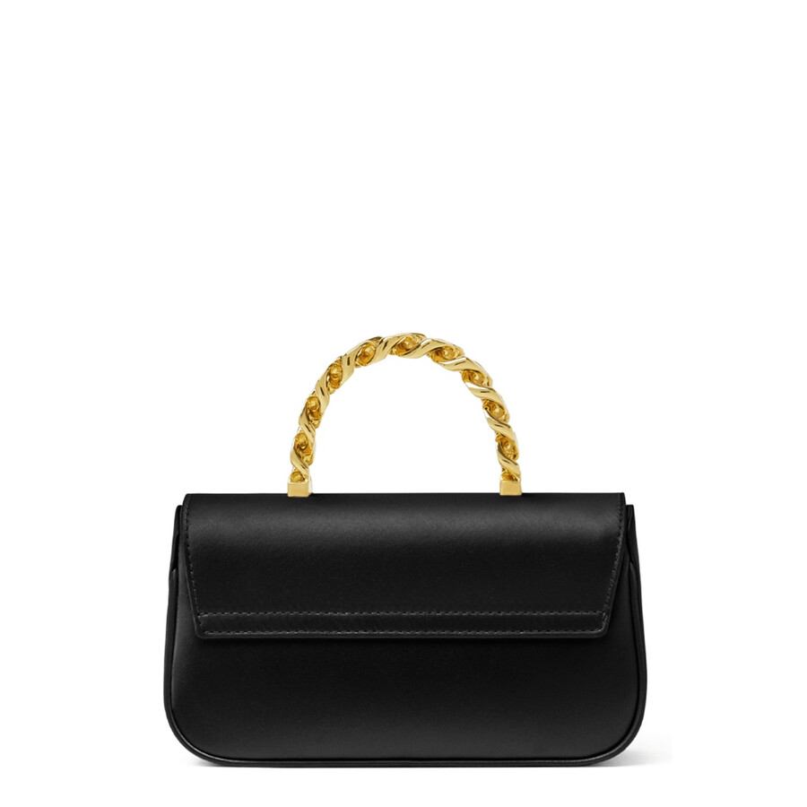 Versace La Medusa Satin Mini Bag In Multi