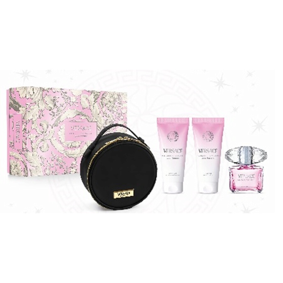 Versace Ladies Bright Crystal Gift Set Fragrances 8011003902774