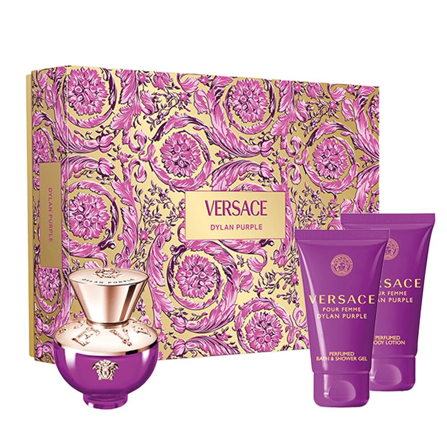 Versace Ladies Pour Femme Dylan Purple Gift Set Fragrances 8011003893393
