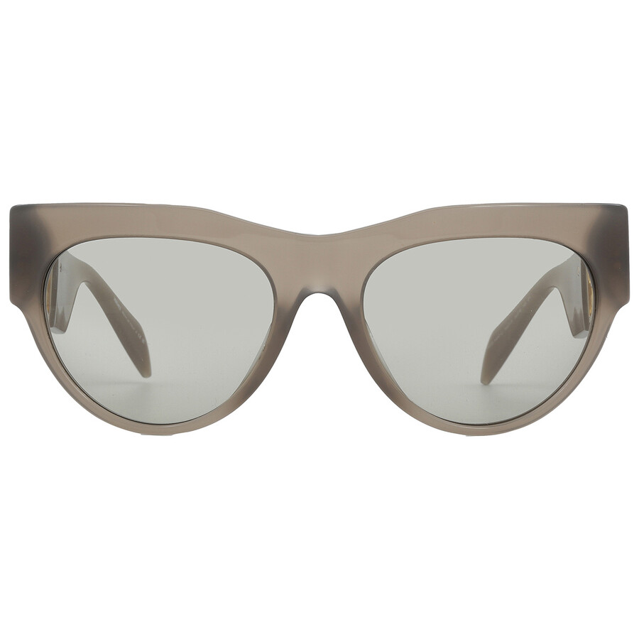 Versace Light Brown Cat Eye Ladies Sunglasses Ve4440u 5407/3 56 In Brown