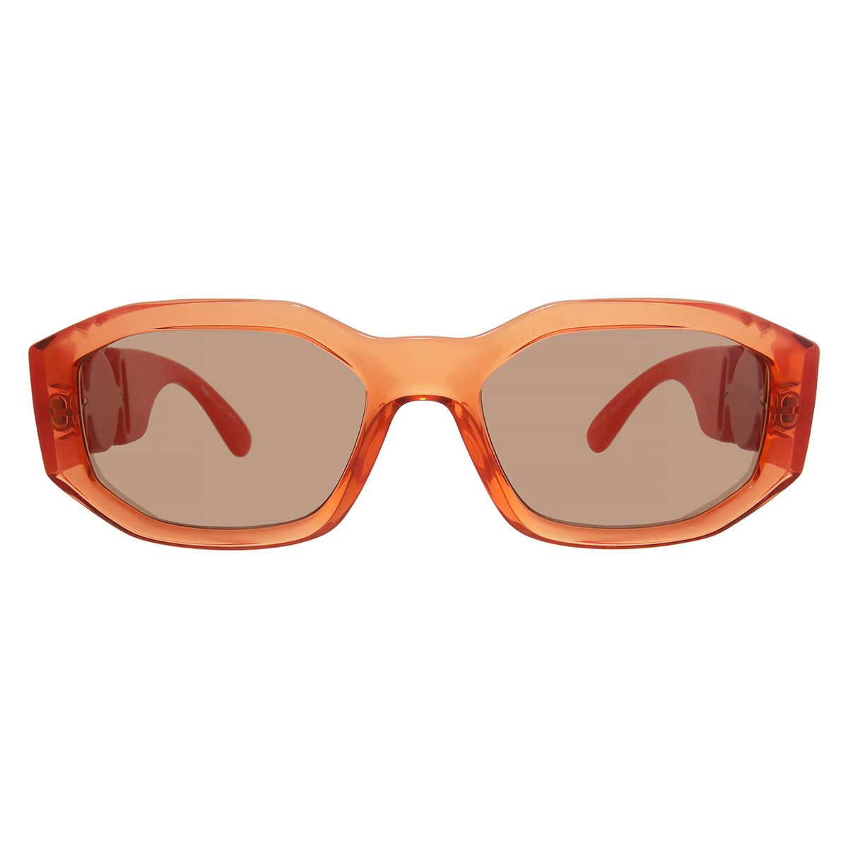 Versace Light Brown Geometric Men's Sunglasses VE4361 552763 53