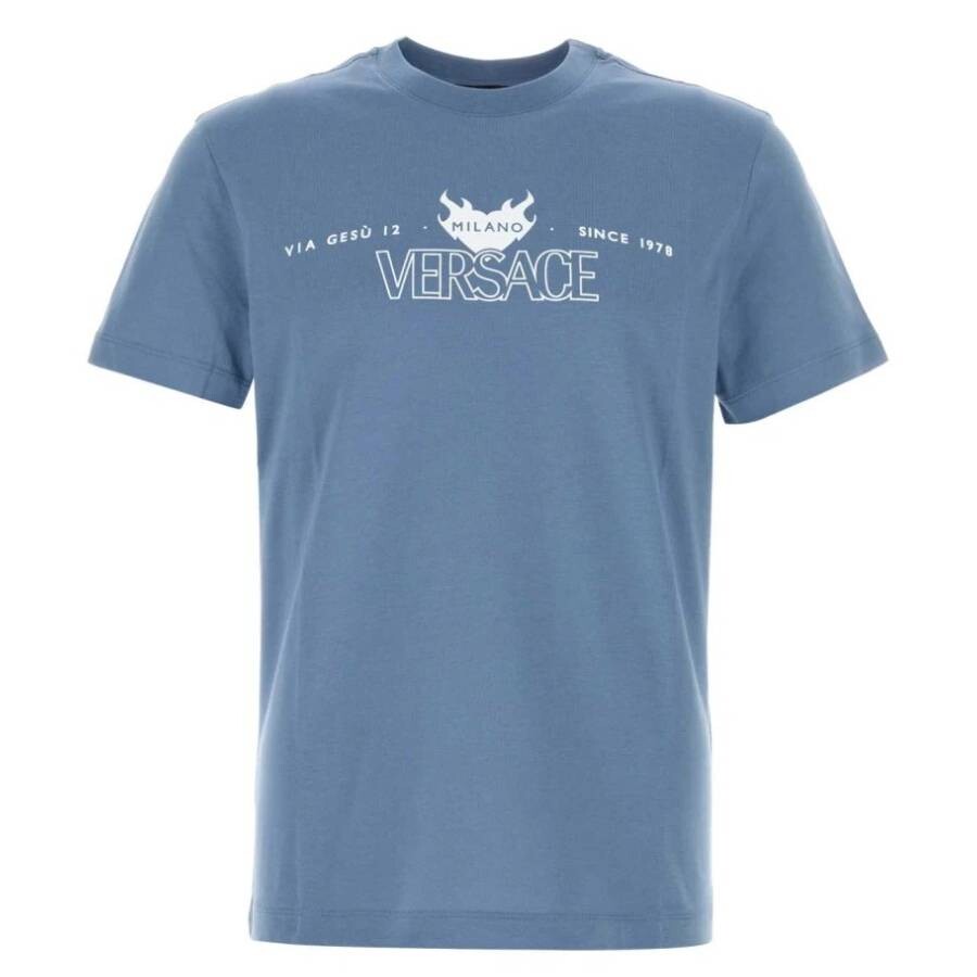 Logo Print Cotton T Shirt