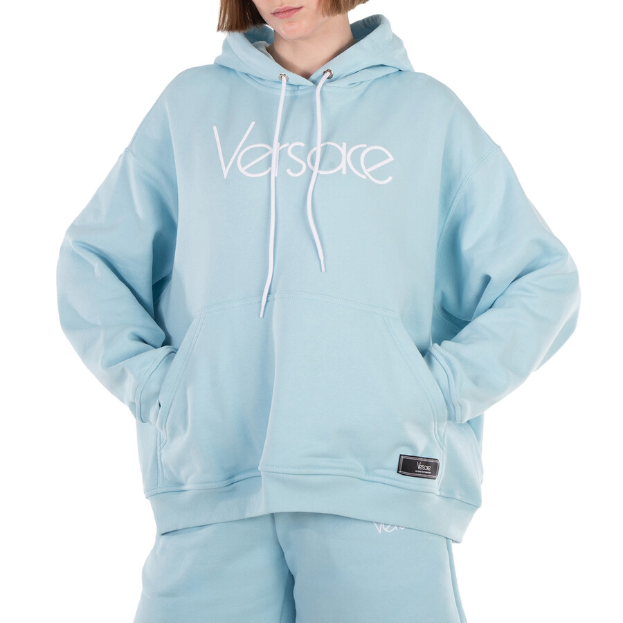 Logo-Embroidered Drawstring Hoodie