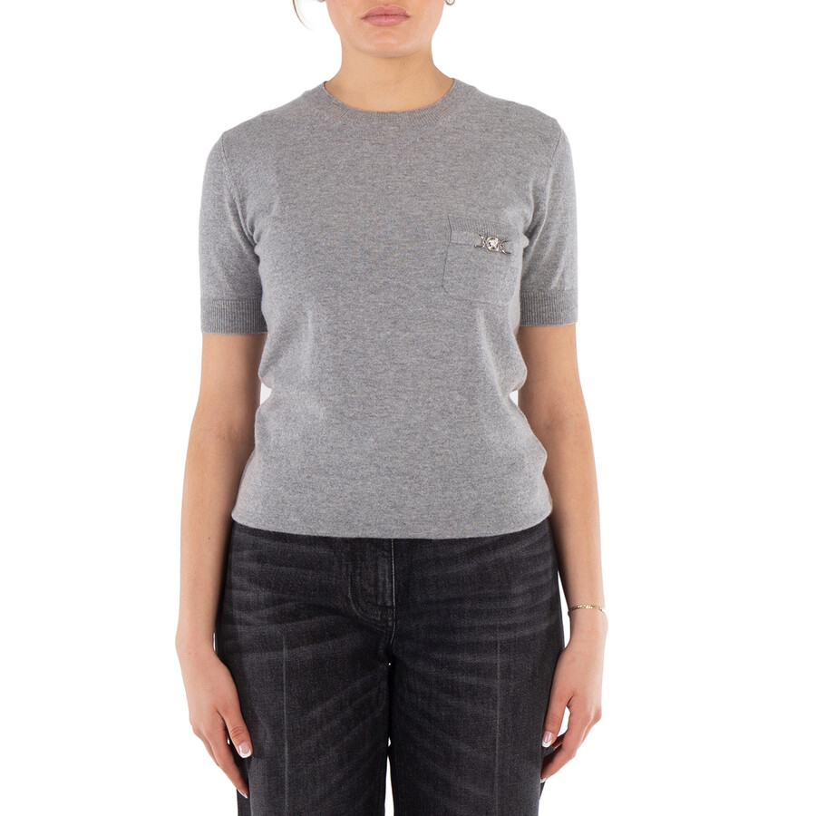 Medusa 95 Cashmere-Blend Knit T-Shirt