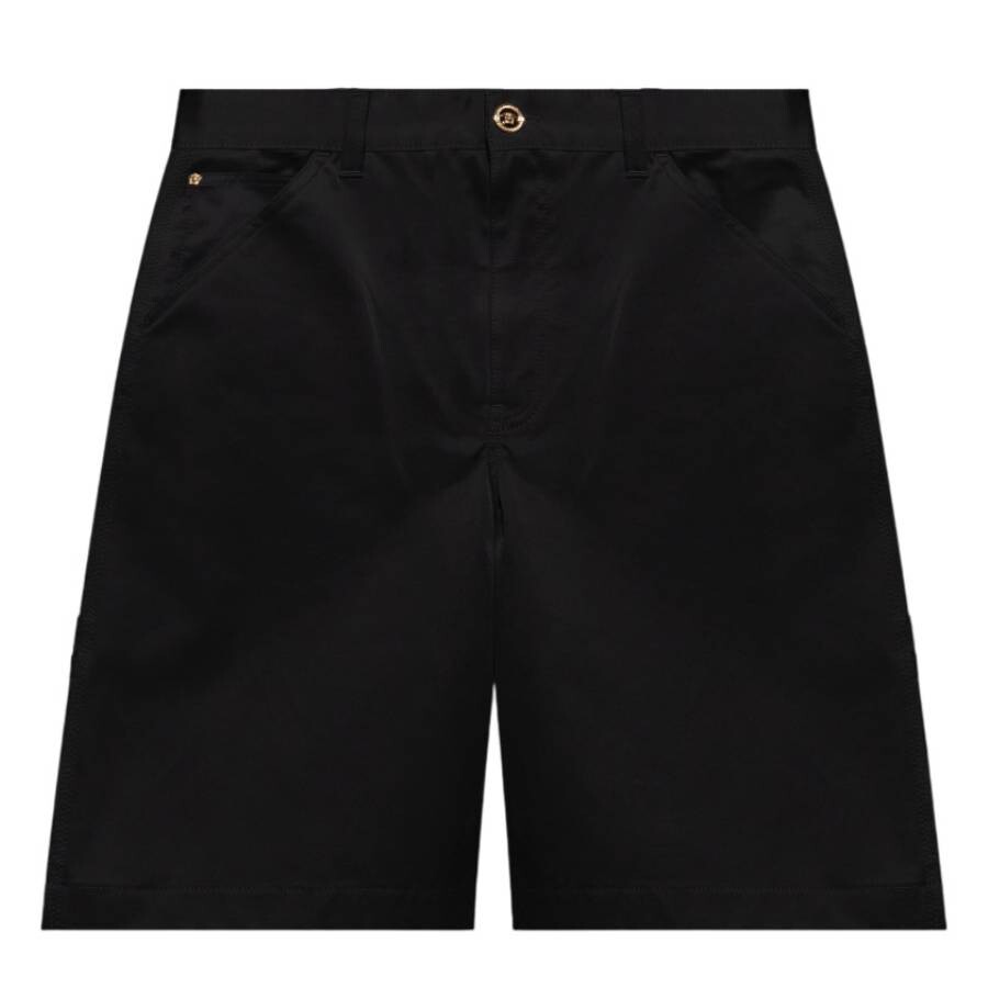 Medusa Hardware Gabardine Cargo Shorts