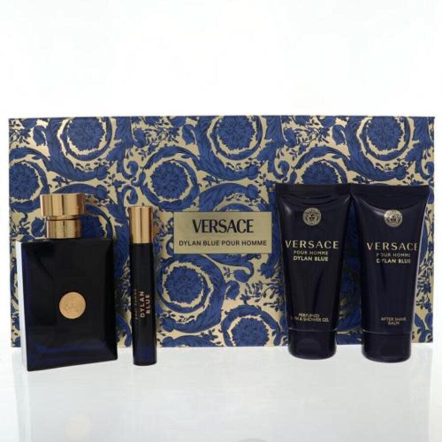 Versace Men's Dylan Blue Gift Set Fragrances 8011003893553