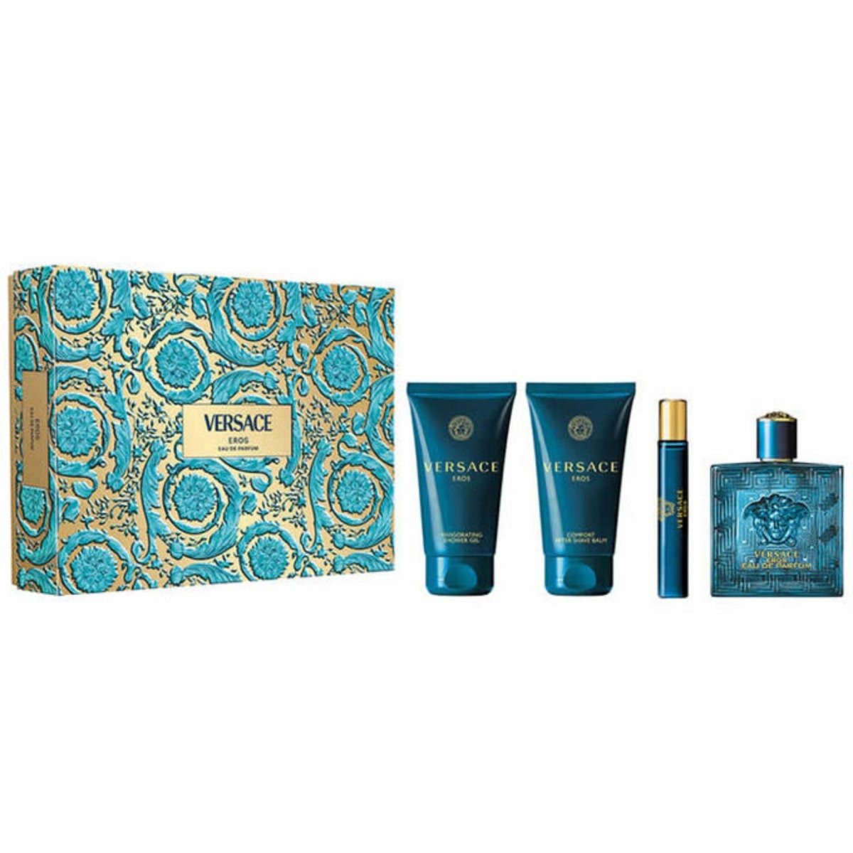 新品　VERSACE EROS 100ml Versace Men's Eros Gift Set Fragrances 8011003893614 - Fragrances