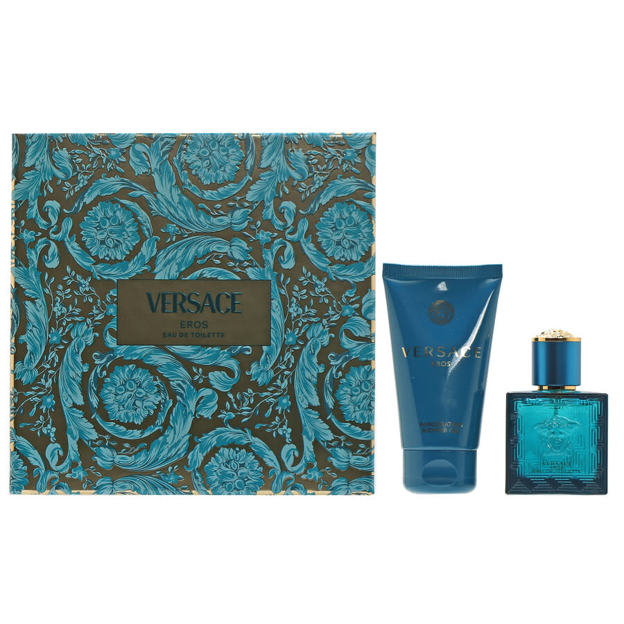 Versace Men's Eros Gift Set Fragrances 8011003893706