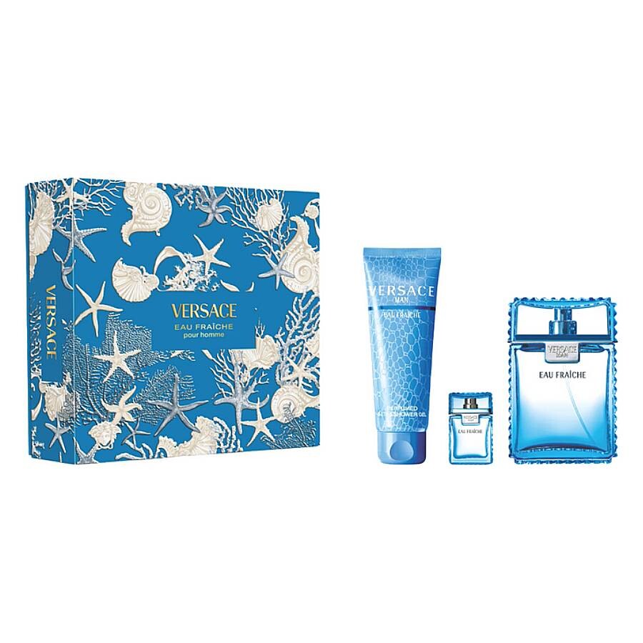 Versace Men's Man Eau Fraiche Gift Set Fragrances 8011003899937