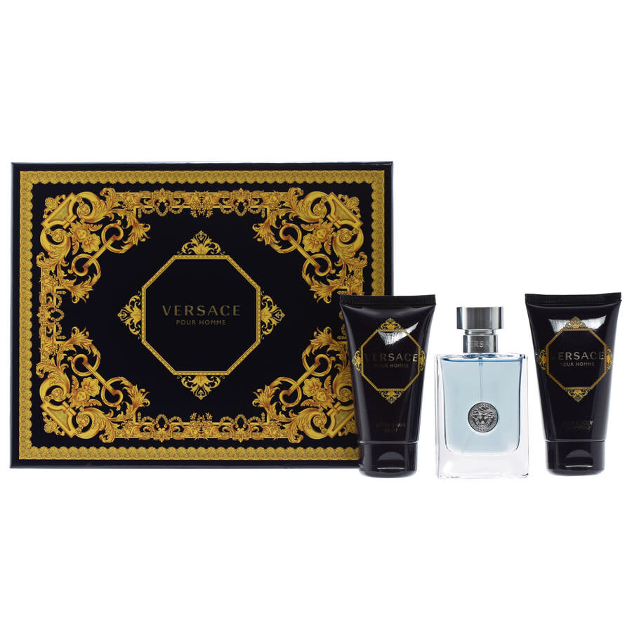 Versace Men's Pour Homme Gift Set Fragrances 8011003824502