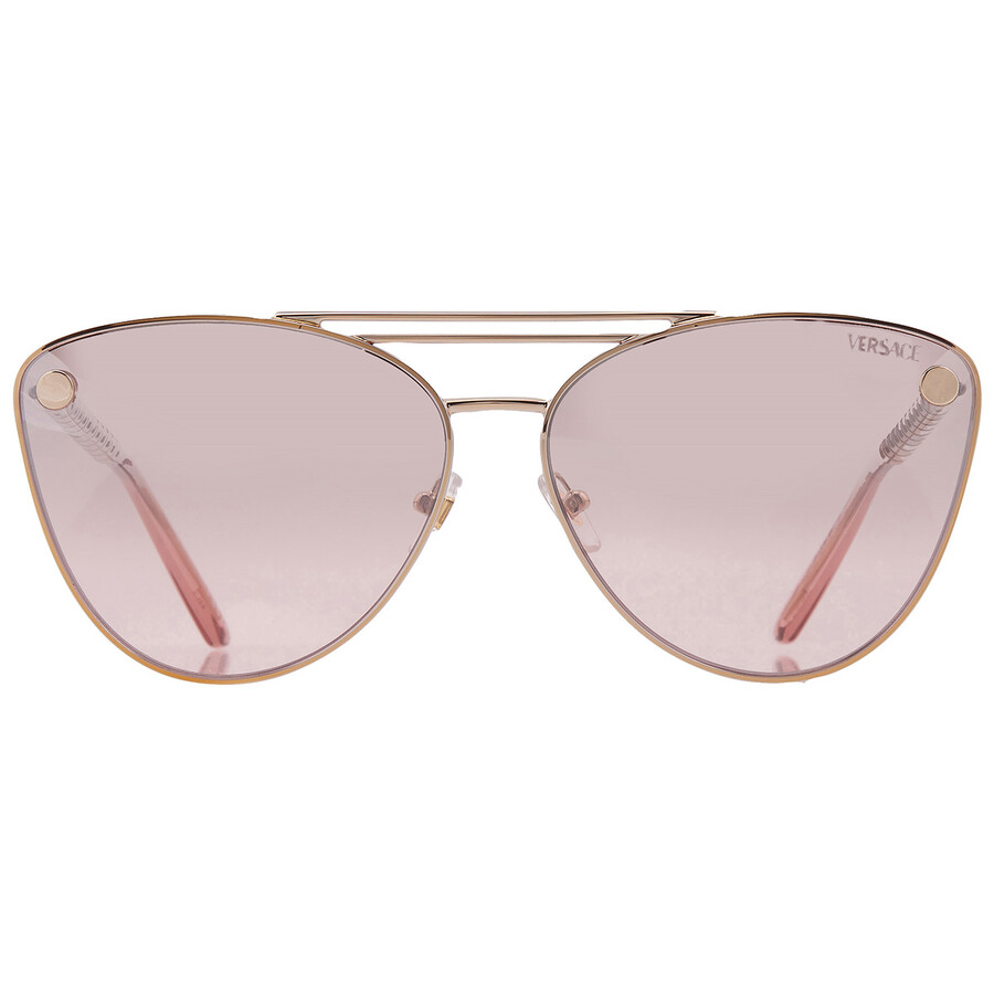 Versace Pink Cat Eye Ladies Sunglasses Ve2267 12527e 68