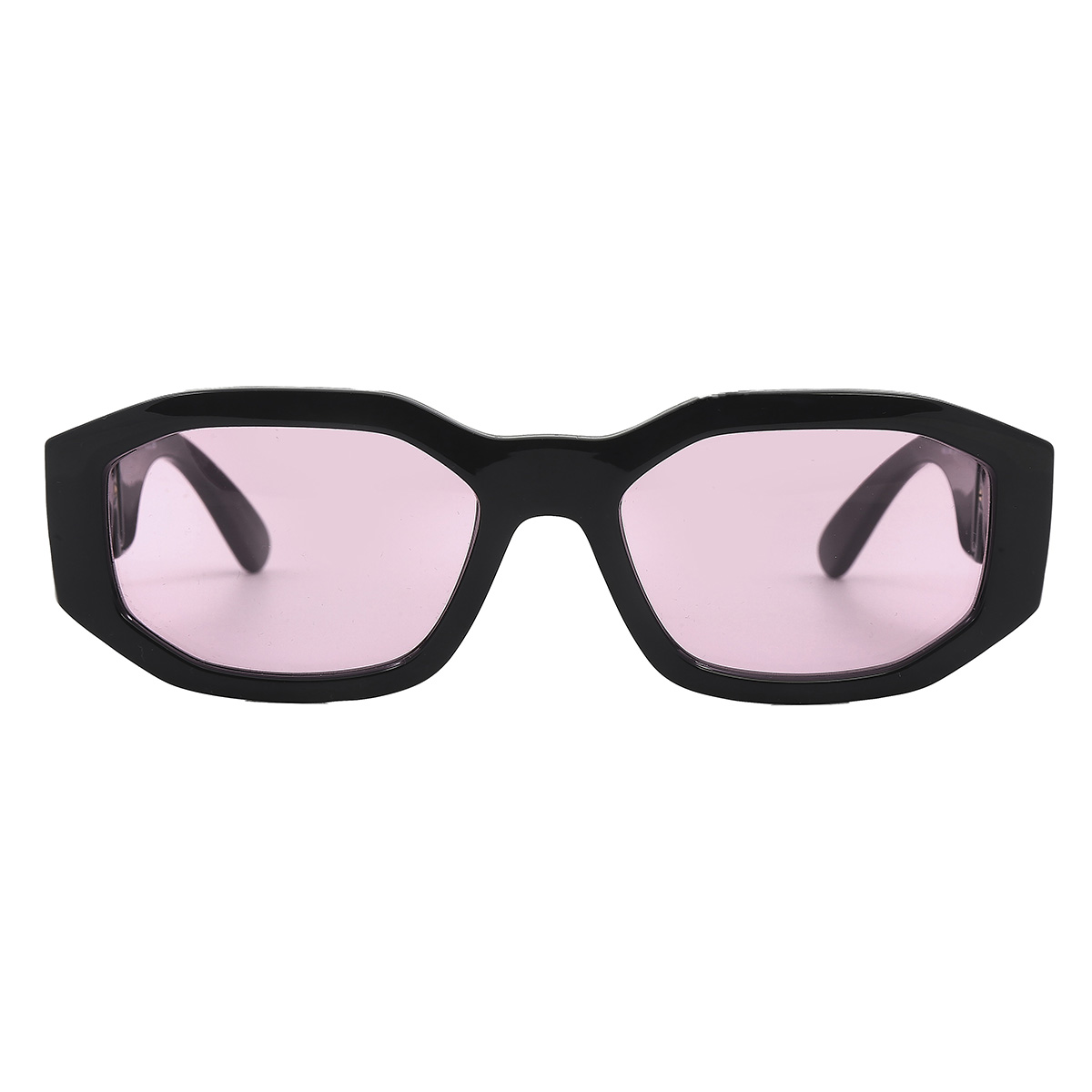 Versace Pink Geometric Unisex Sunglasses VE4361 GB1/84 53