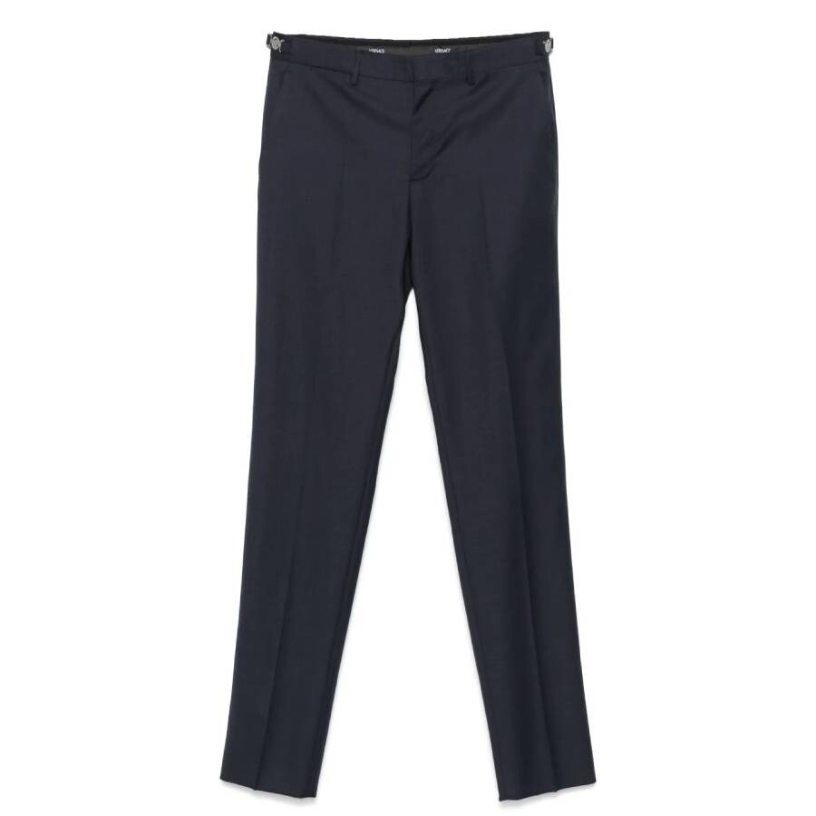 Pleated Wool Formal Trousers