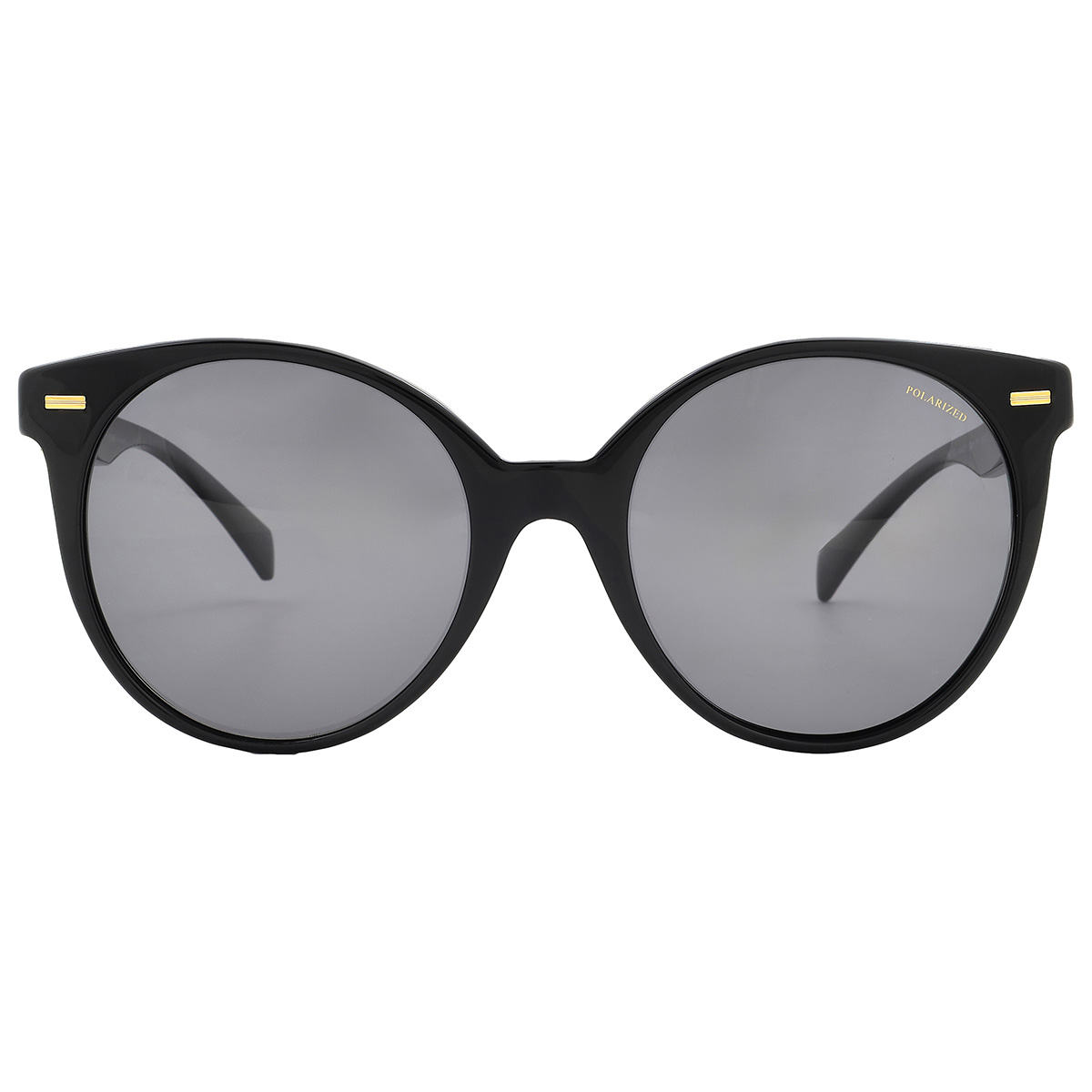 Versace Polarized Grey Round Ladies Sunglasses Ve4442 Gb1/81  display picture 1