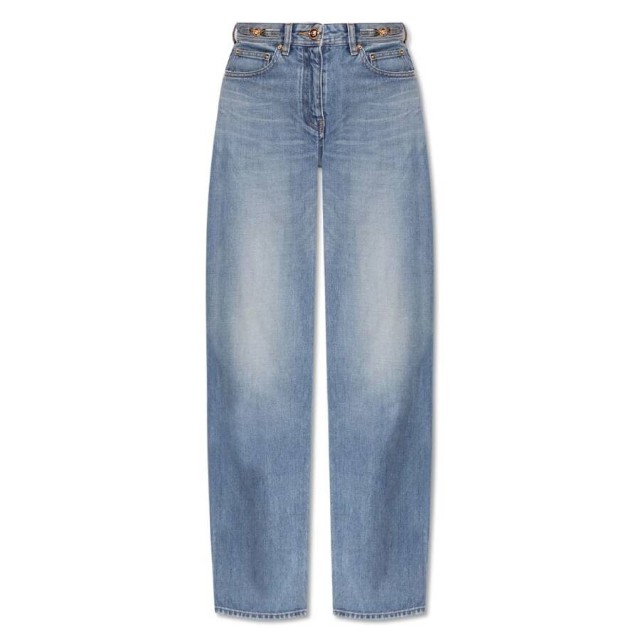 Regular-Fit Cotton Denim Jeans