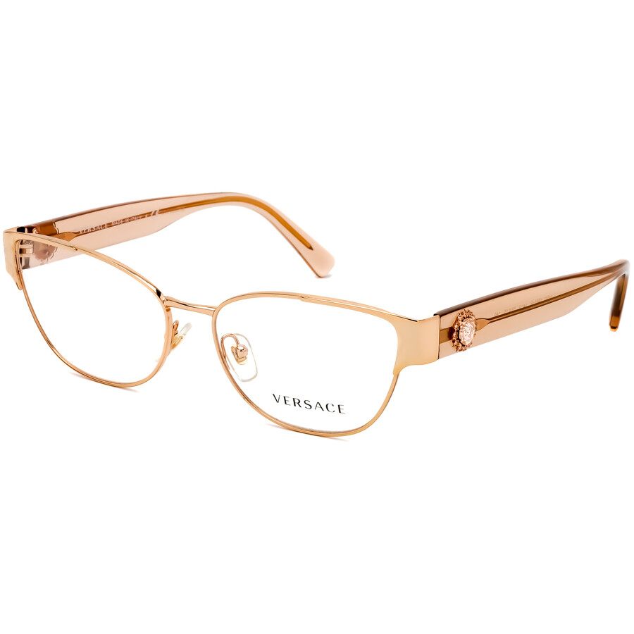 rose gold versace glasses