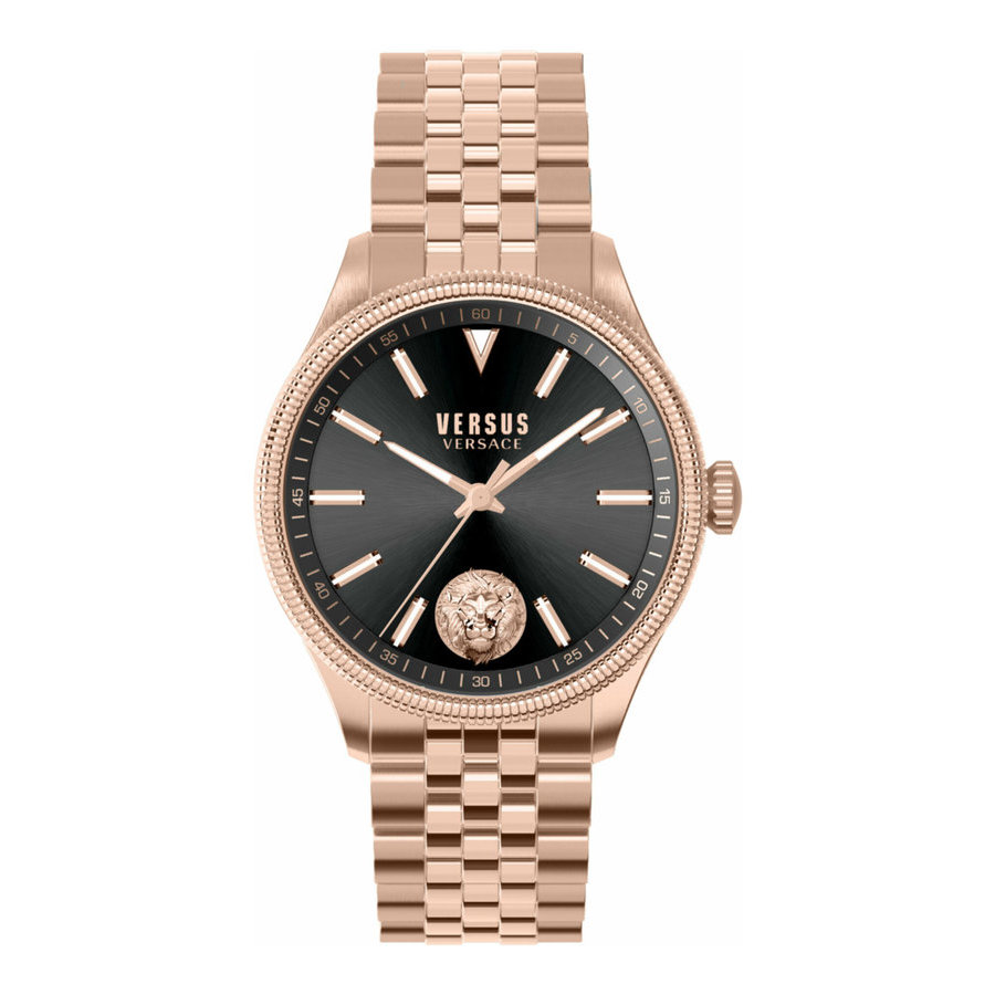 Versus By Versace Colonne Quartz Black Dial Men's Watch VSPHI4521  195768667418 - Watches, Colonne - Jomashop