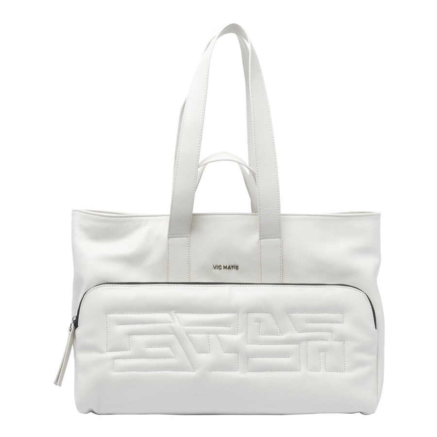 Vic Matie Vic Mati Shoulder Bag In White