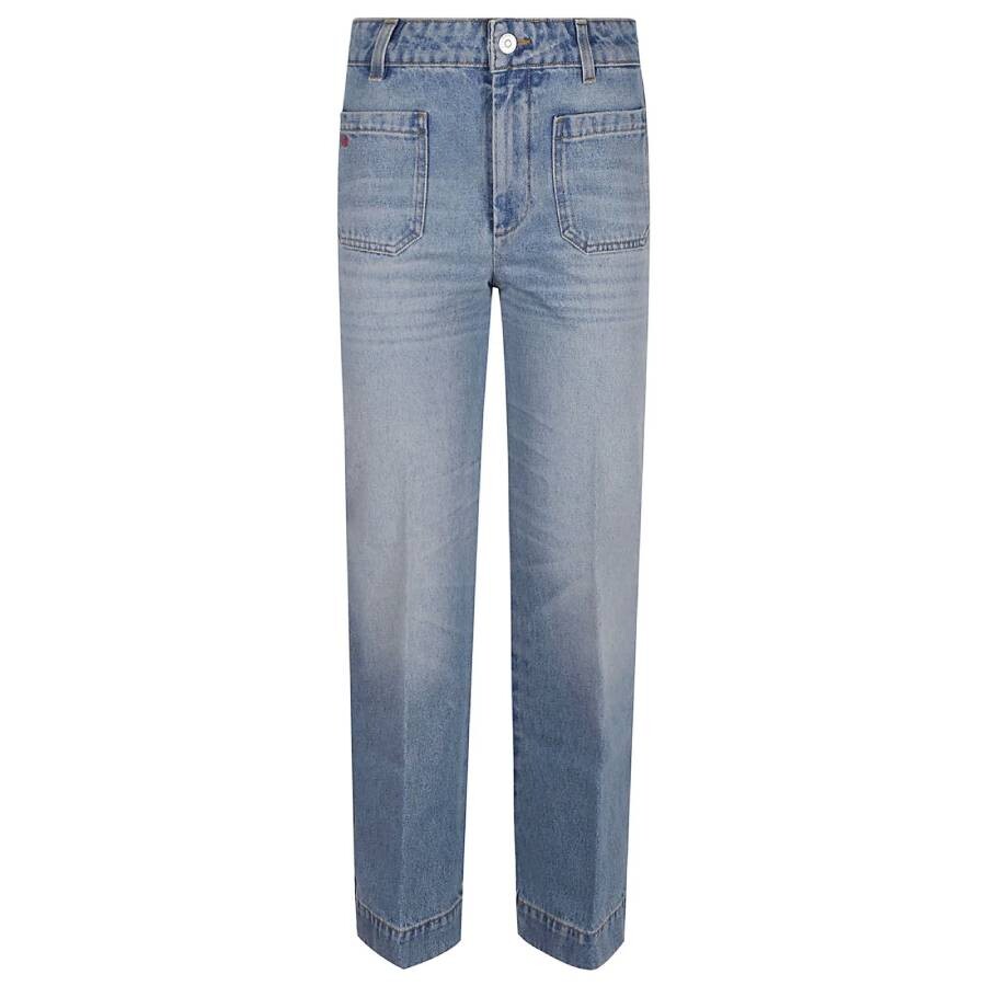Alina High-Waisted Wide Jeans
