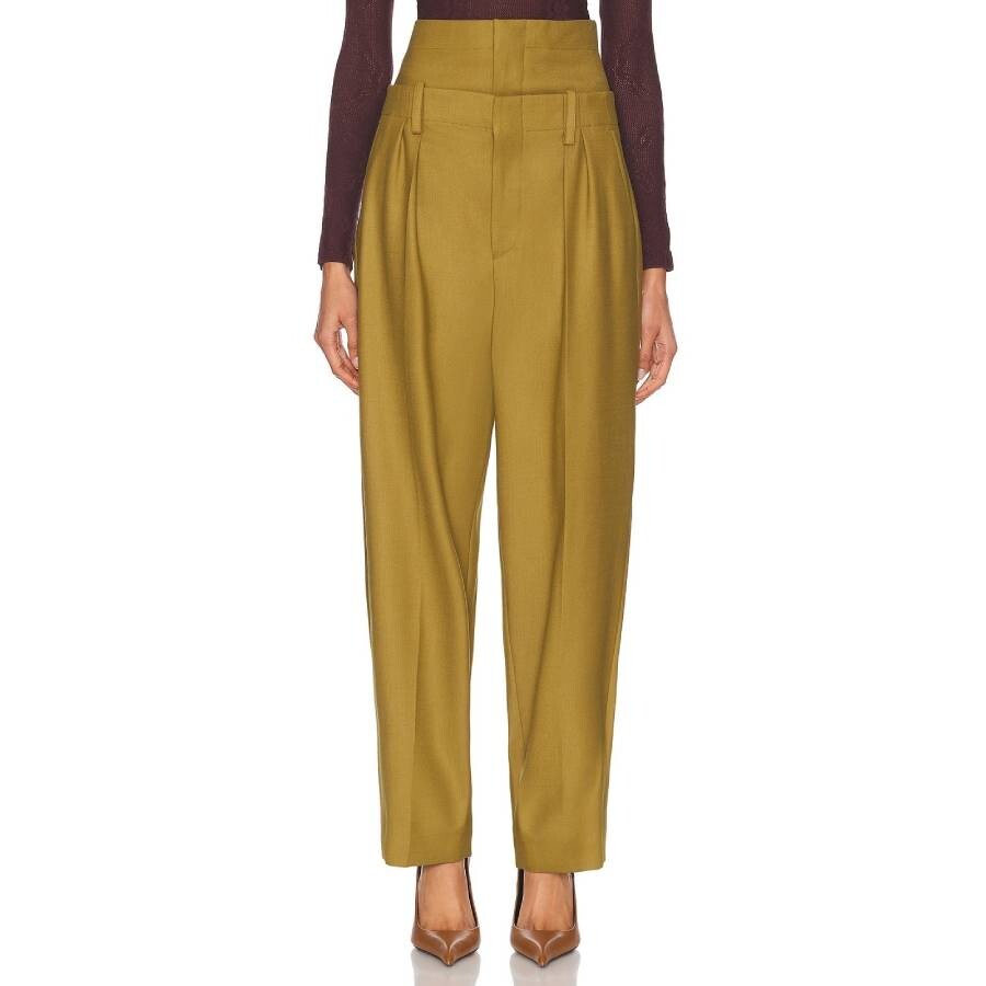 Double Waistband Trousers