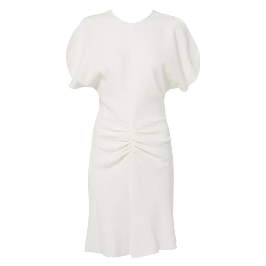 Gathered Waist Mini Dress