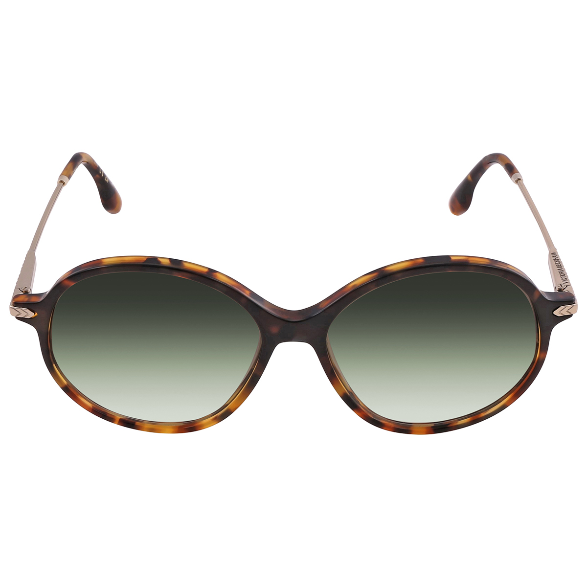 Victoria Beckham Green Round Ladies Sunglasses VB632S 231 58  display picture 2
