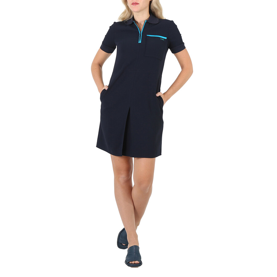 Knit Collar Dress