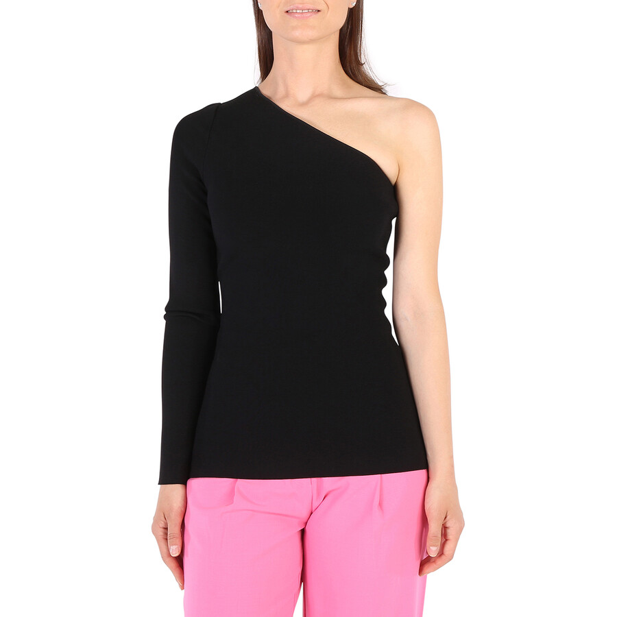 Victoria Beckham Women's One-shoulder Top In Black