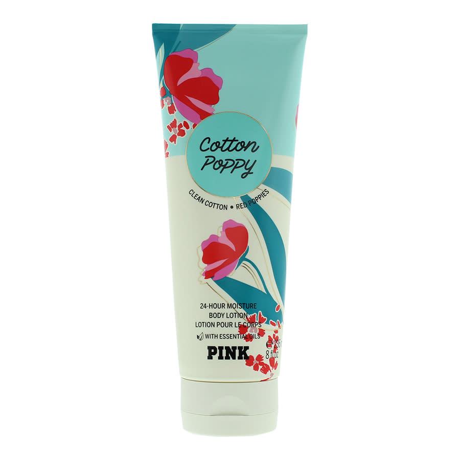 Victoria Secret Ladies Cotton Poppy Body Lotion 8 oz Bath & Body 667555541794 default