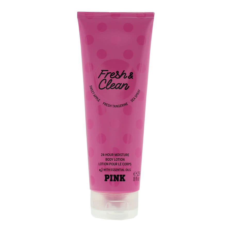 Victoria Secret Ladies Pink Fresh & Clean Body Lotion 8 oz Bath & Body 667554758704 default