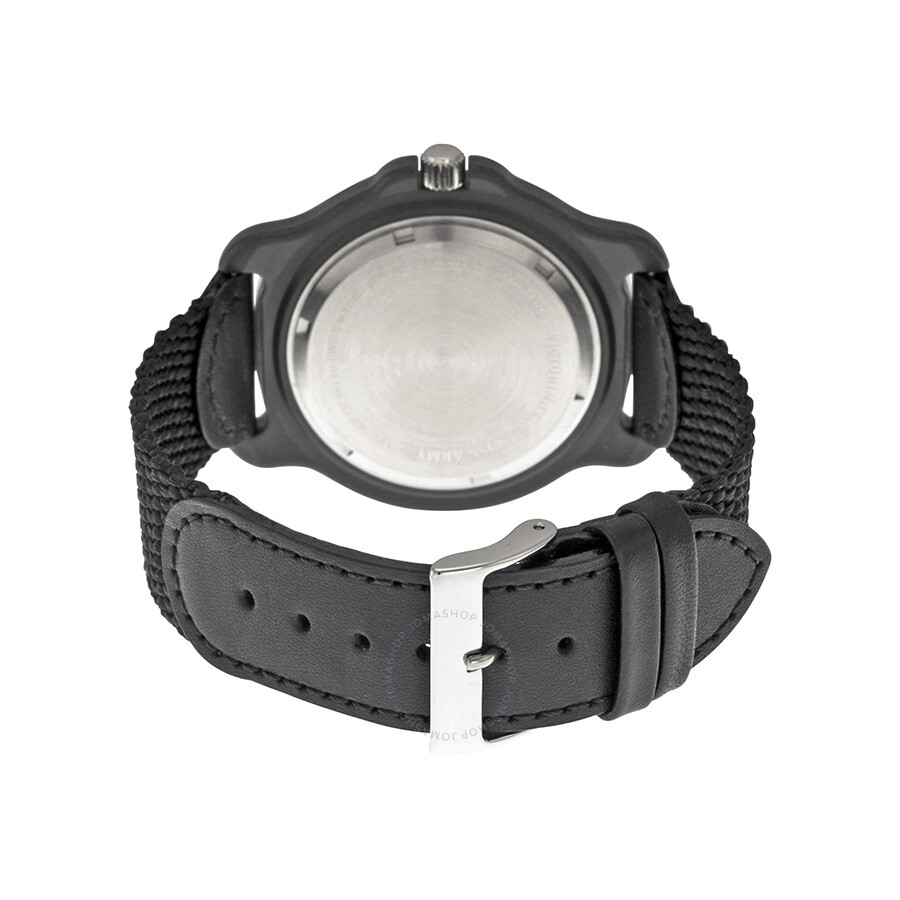 Victorinox Original XL White Dial Black Nylon Strap Men's Watch 249085.