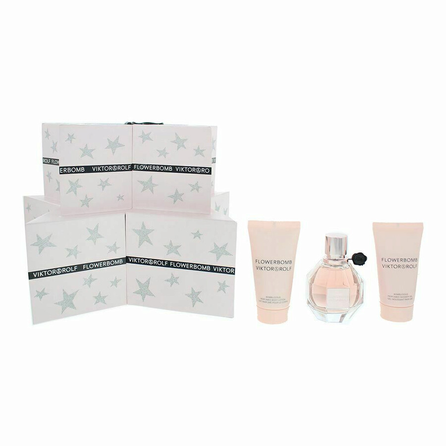 Viktor & Rolf Ladies Flowerbomb Gift Set Fragrances 3614273192323