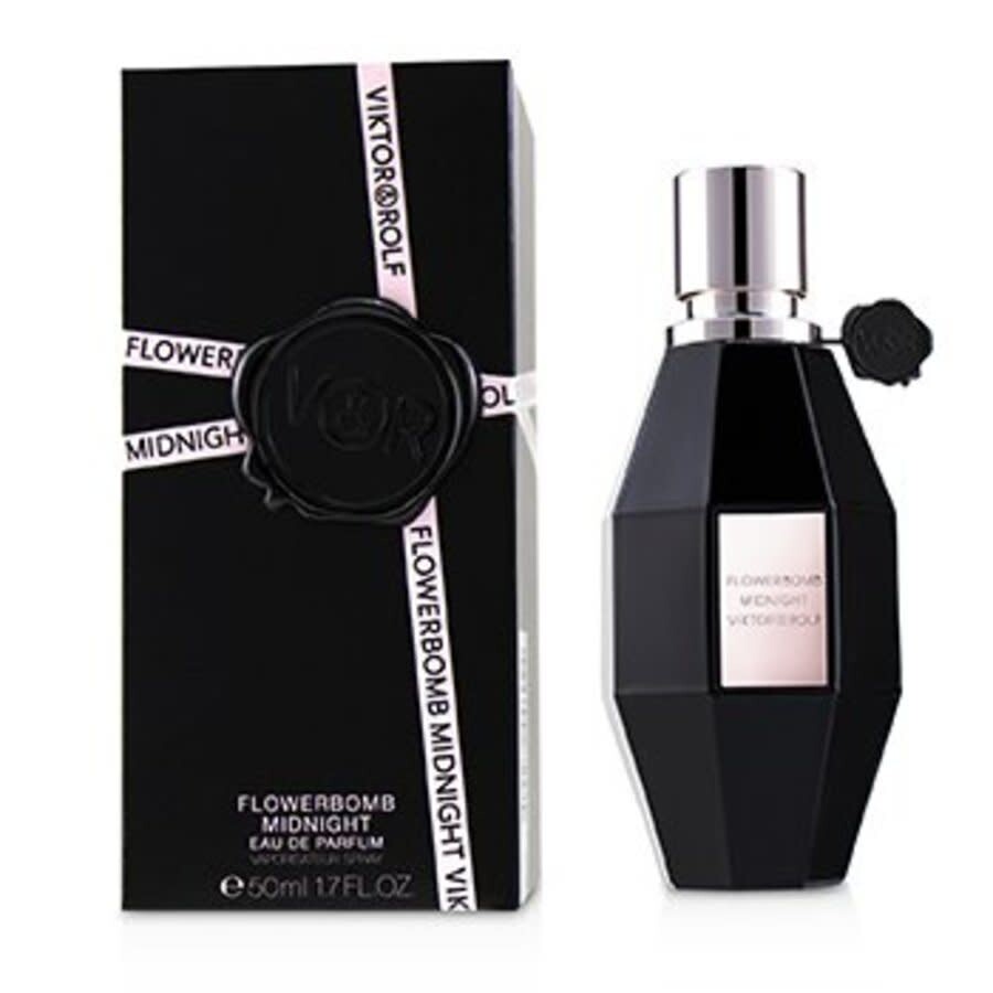 Shop Viktor & Rolf Ladies Flowerbomb Midnight Edp Spray 1.7 oz Fragrances 3614272446922 In N/a