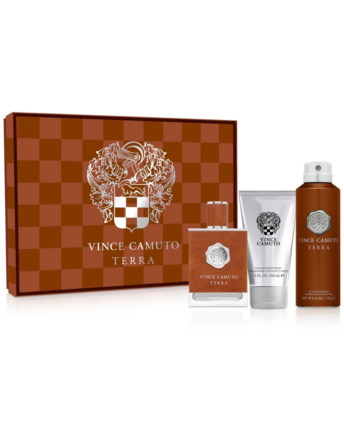 Vince Camuto Men's Terra Gift Set Fragrances 608940583517