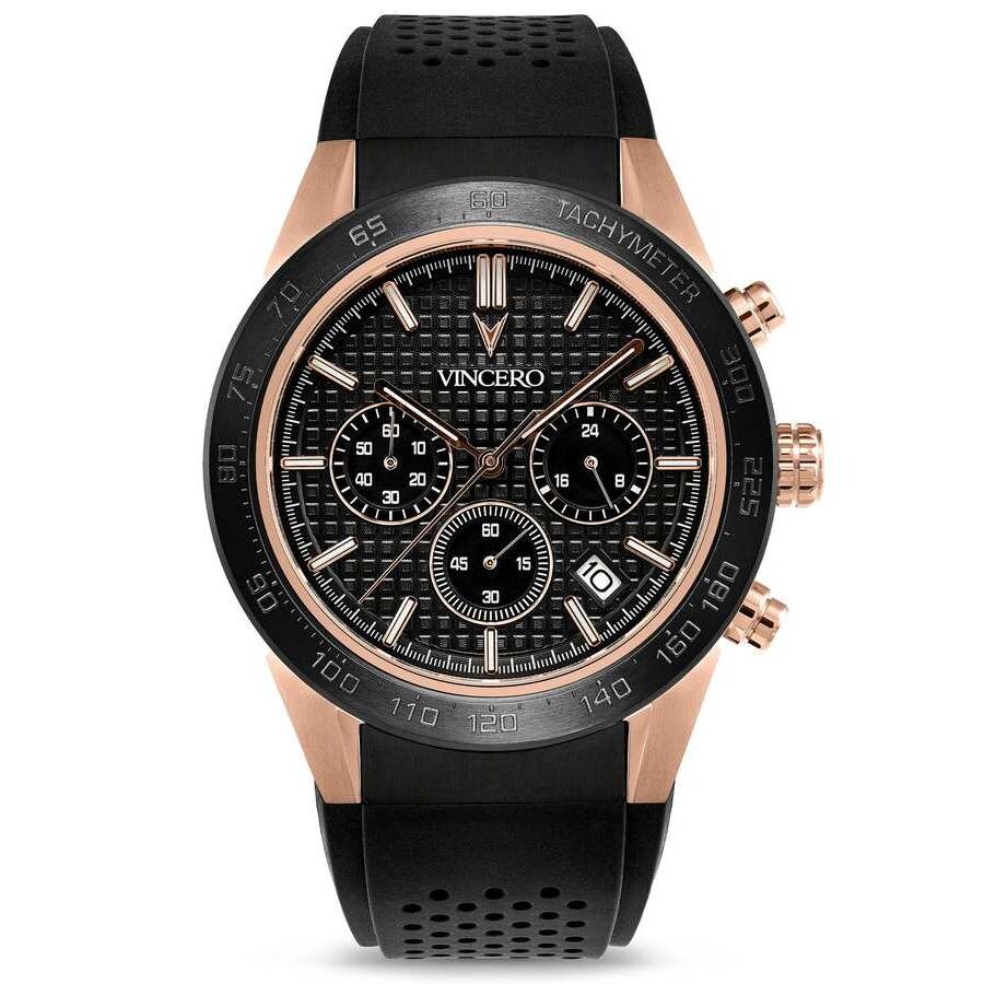 Chronograph Vincero Black Rose Gold Vincero Rogues