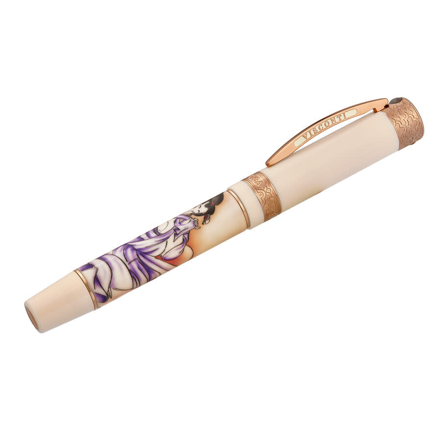 Visconti 'Erotic Art' Shunga 18K Gold Fine Nib Fountain Pen